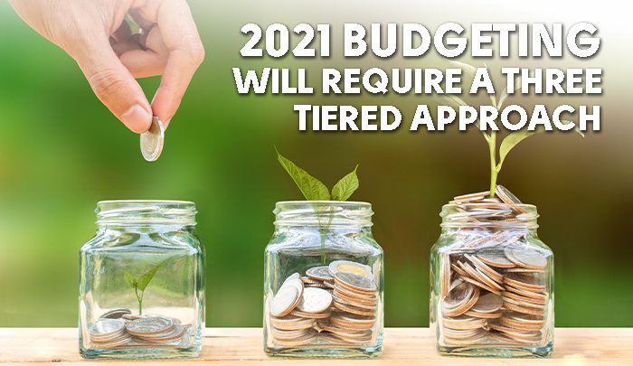 2021 Budgeting Will Require a Three-Tiered Approach