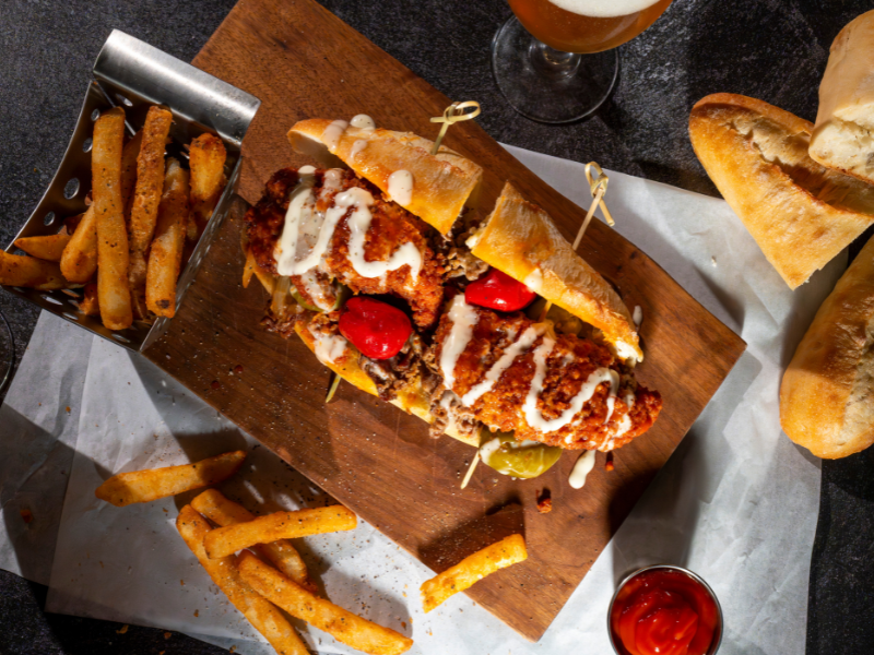 Buffalo Chicken Stinger Sub Sandwich 5