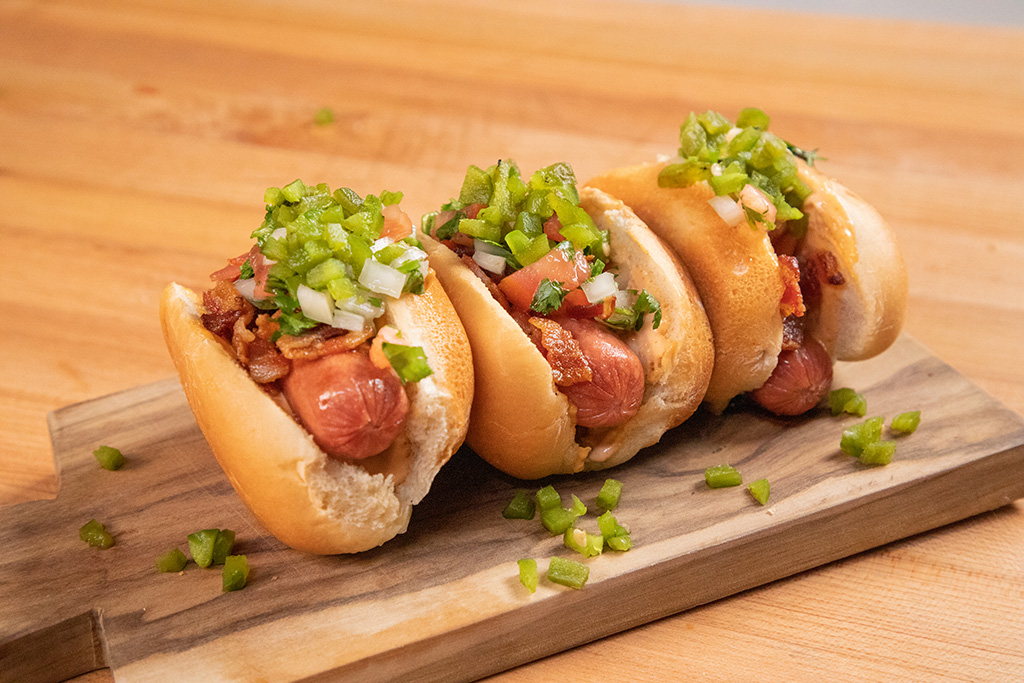 Mini Mexican Hot Dogs