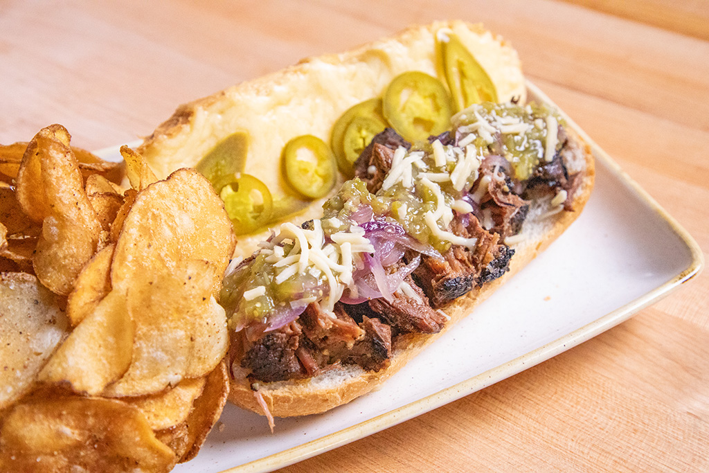 Beef Short Rib Sandwich