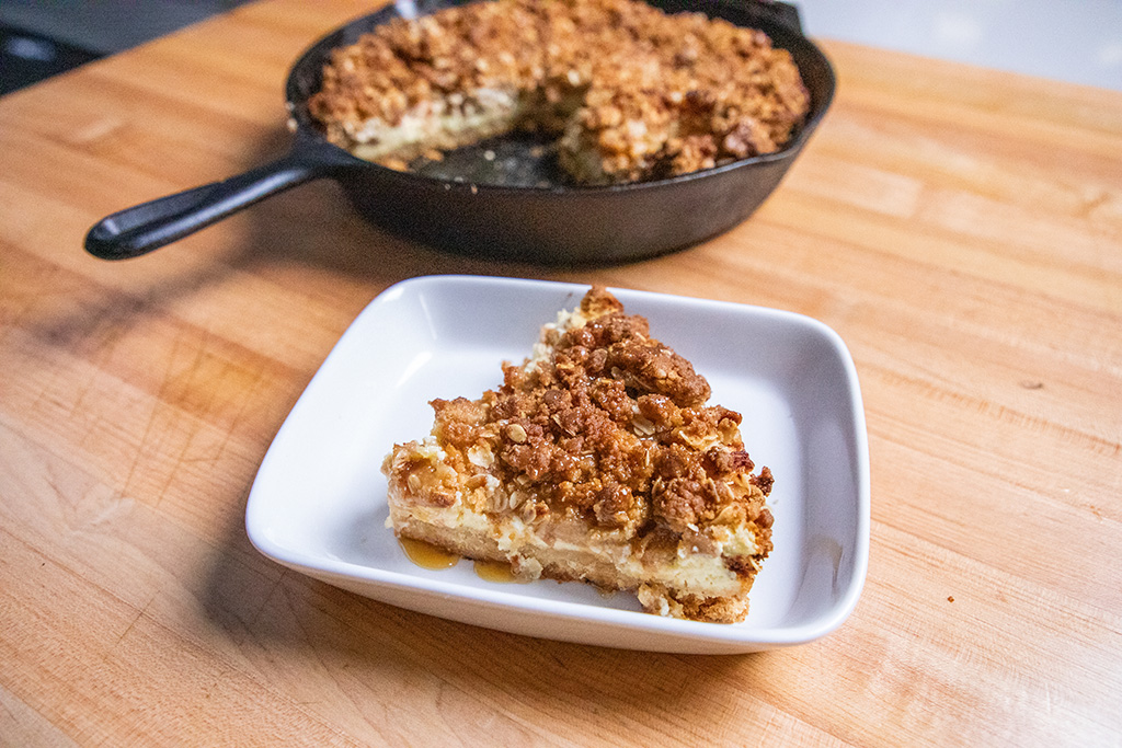 Caramel Apple Cheesecake Bars