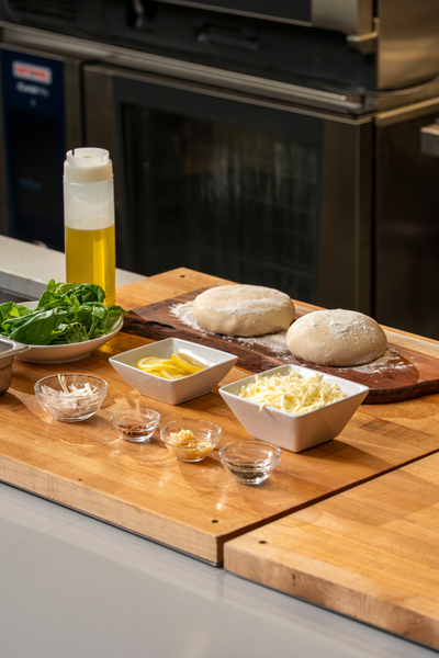 Lemon and Basil Pizza  3