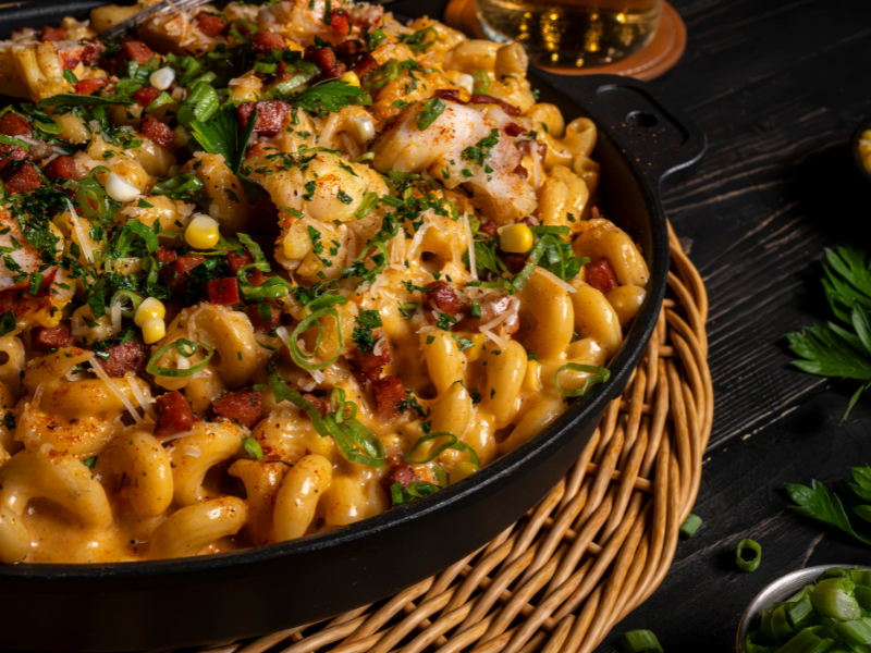 Cajun Lobster Mac and Cheese5