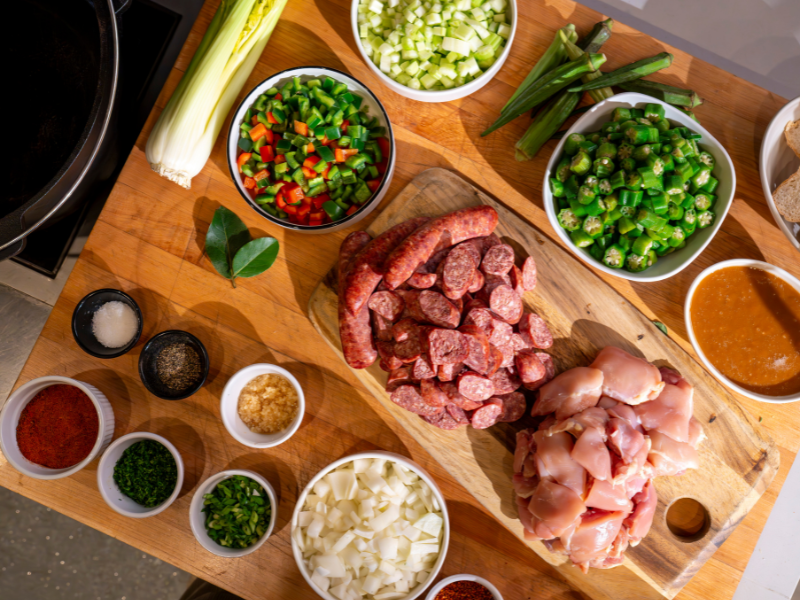 Chicken and Sausage Gumbo 4