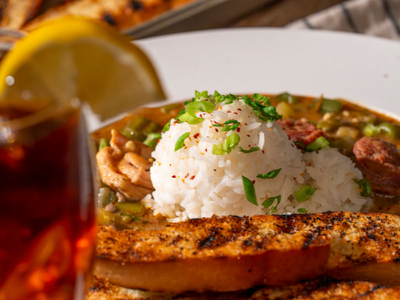 Chicken and Sausage Gumbo 5