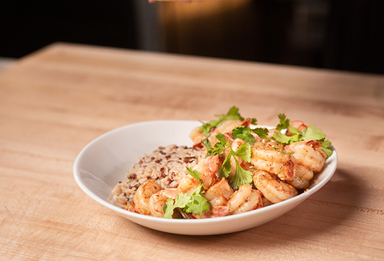 Cilantro Lime Shrimp Scampi 