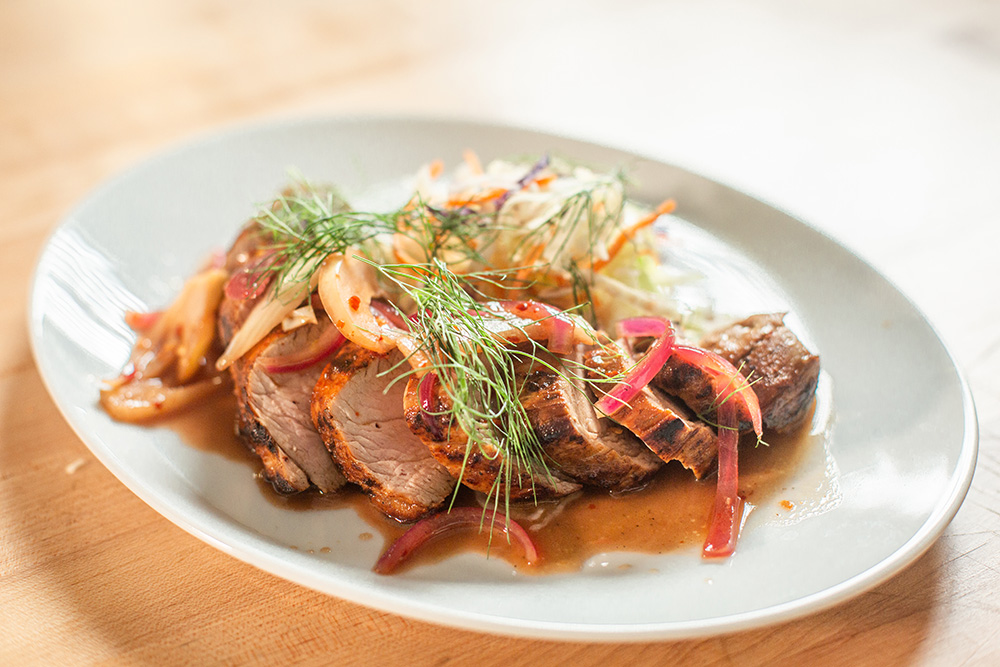 Sweet and Sour Pork Tenderloin