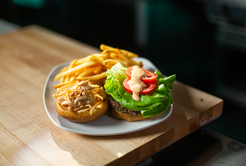 Spicy Sambal Oelek Burger 