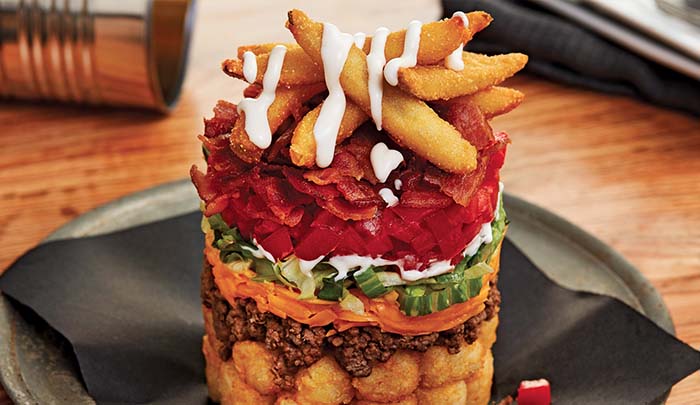 Cheeseburger Trashcan Tot-Chos