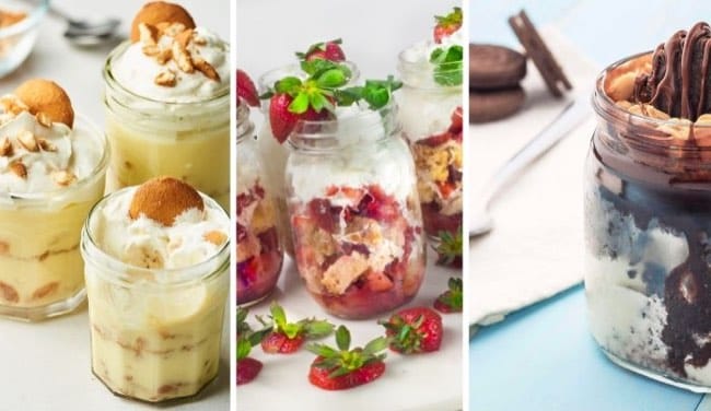 Summer Desserts in a Jar