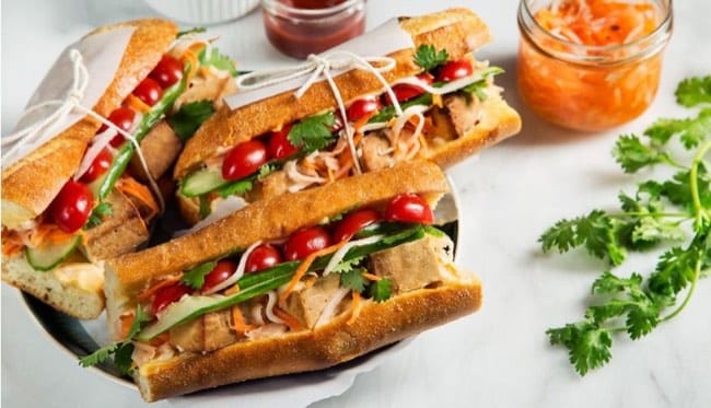 Southwestern Banh Mi Chicken Sandwich