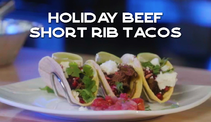 Holiday Beef Short Rib Tacos
