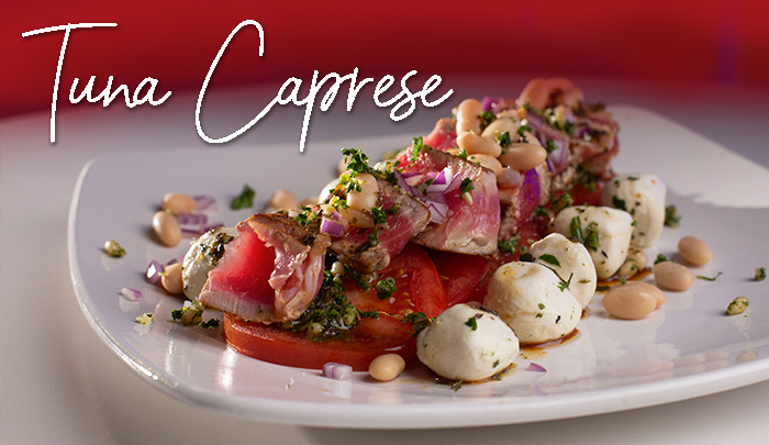 Tuna Caprese 