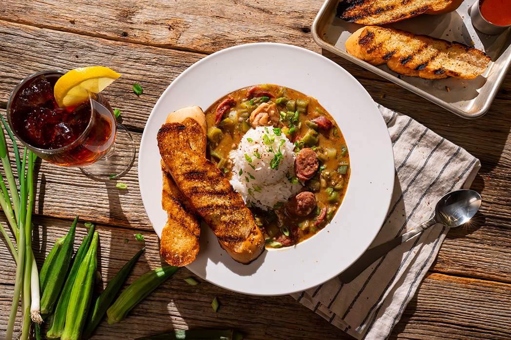 Chicken and Sausage Gumbo 