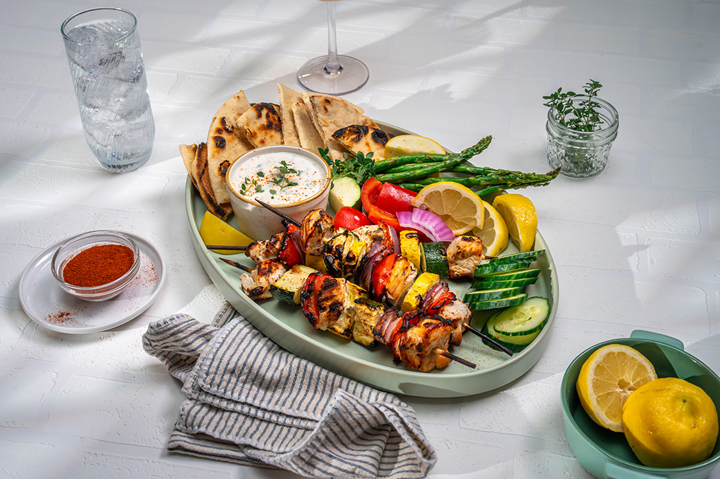 Greek Chicken Kabobs