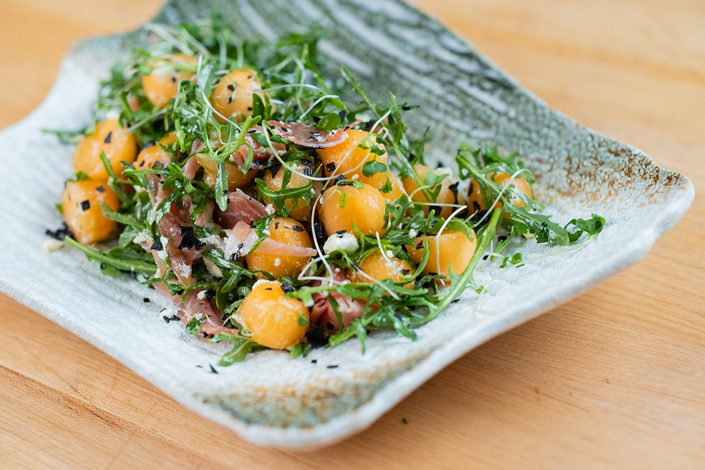 Melon and Prosciutto Salad