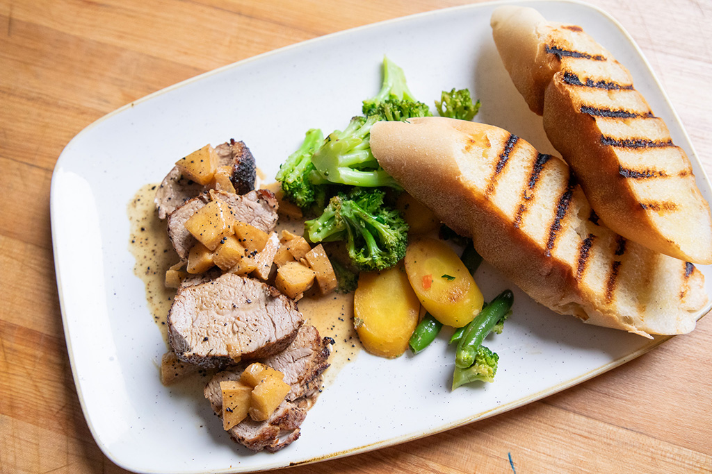 Seared and Roasted Pork Tenderloin